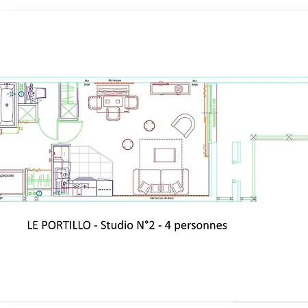 Le Portillo - Piscine - Pour 4 Personnes Mae-5323 *